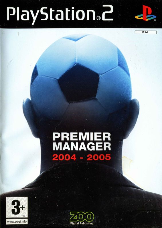 Premier Manager 2004-2005 box art for Playstation 2